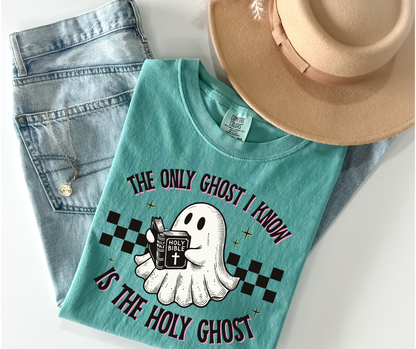 The Only Ghost I know is the Holy Ghost DTF Transfer